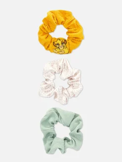 Accessoires Cheveux|Primark Lot De 3 Chouchous Disney Le Roi Lion Multicolore