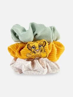 Accessoires Cheveux|Primark Lot De 3 Chouchous Disney Le Roi Lion Multicolore
