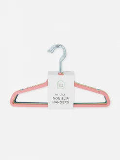 Solutions De Rangement Murales Et Cintres|Primark Lot De 10 Cintres Colorés Pour Enfants Multicolore