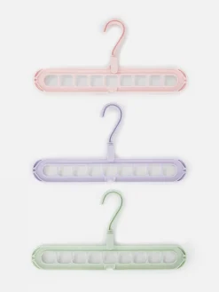 Solutions De Rangement Murales Et Cintres|Primark Lot De 3 Cintres Compacts Multicolore