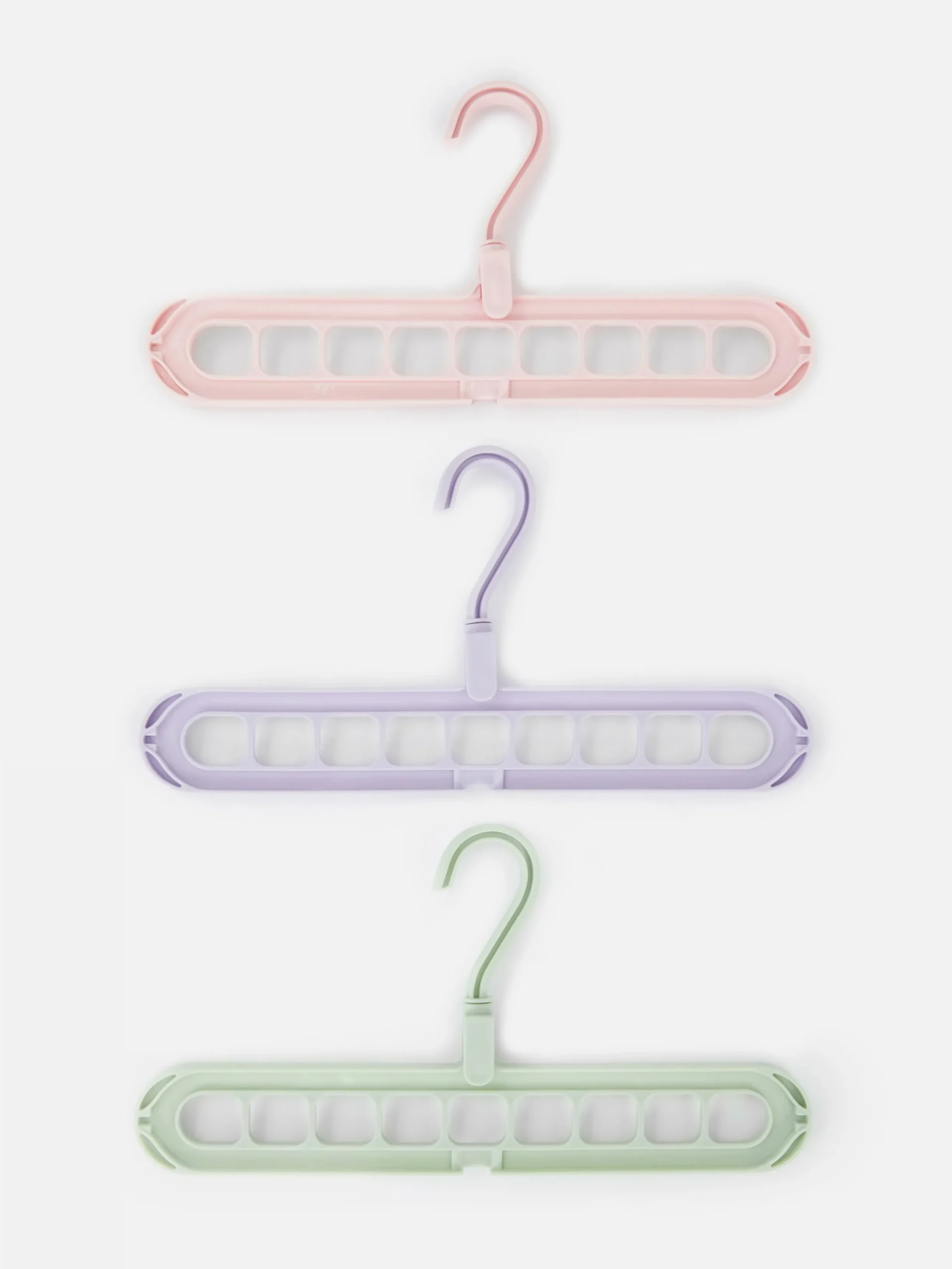 Solutions De Rangement Murales Et Cintres|Primark Lot De 3 Cintres Compacts Multicolore