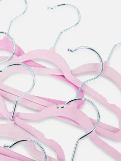 Solutions De Rangement Murales Et Cintres|Primark Lot De 10 Cintres Pour Bébé Rose