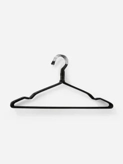 Solutions De Rangement Murales Et Cintres|Primark Lot De 10 Cintres Pour Vêtements Noir