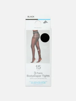 Collants|Primark Lot De 3 Collants Gainants 15 Deniers Noir