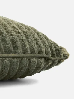 Coussins Et Housses De Coussins|Primark Lot De 2 Coussins Côtelés Vert foncé