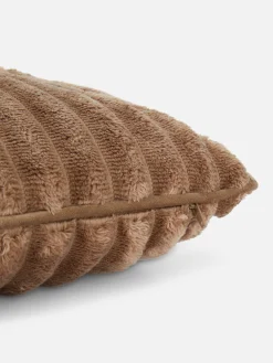 Coussins Et Housses De Coussins|Primark Lot De 2 Coussins Côtelés Confortables Naturel