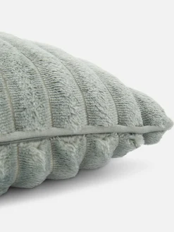 Coussins Et Housses De Coussins|Primark Lot De 2 Coussins Côtelés Confortables Vert clair