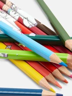 Crayons De Couleur|Primark Lot De 12 Crayons De Couleur Licorne Multicolore