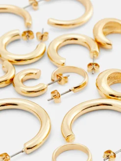 Bijoux|Primark Lot De 6 Créoles épaisses Jaune