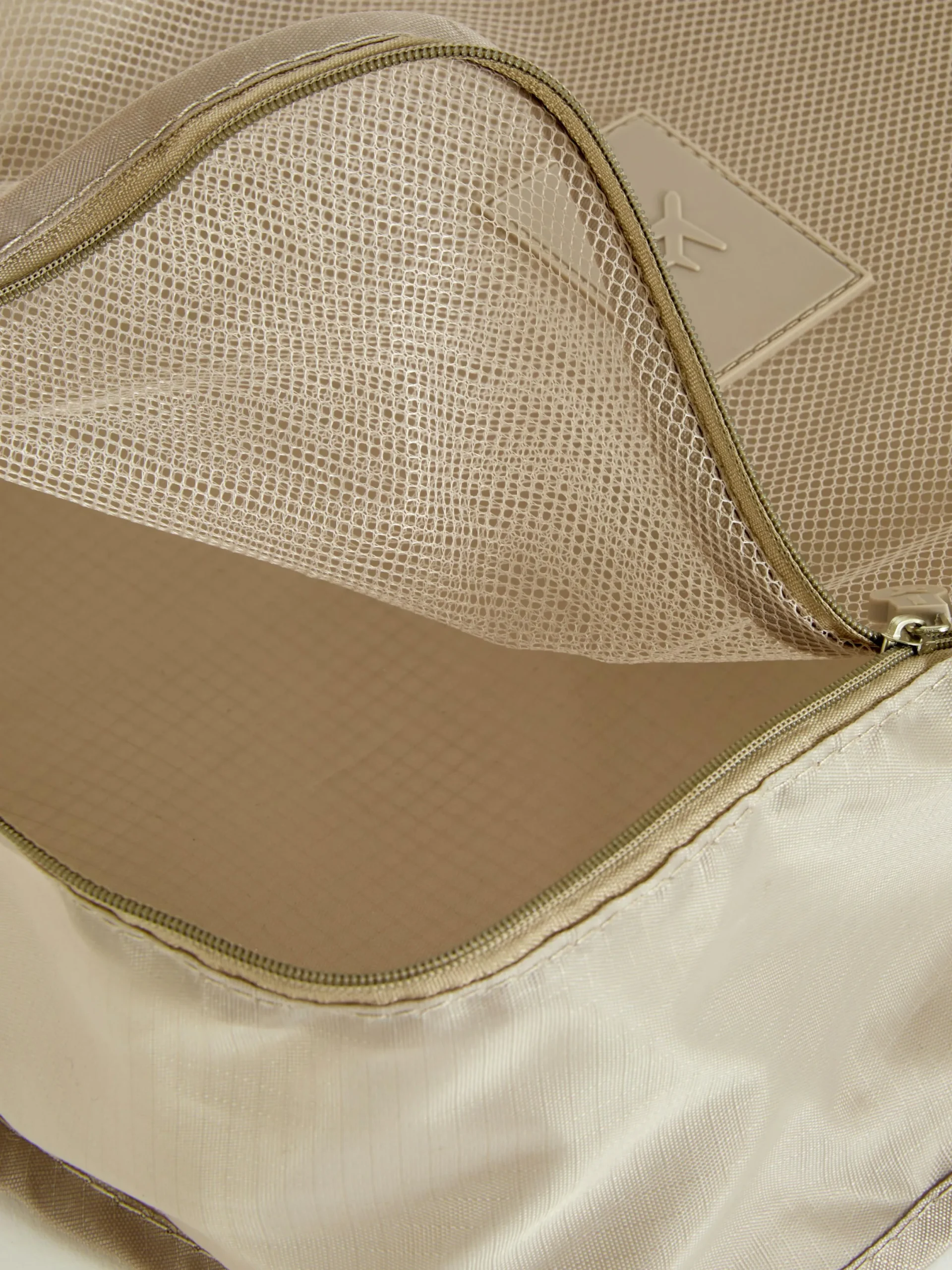 Accessoires Voyages|Primark Lot De 3 Cubes De Rangement Beige