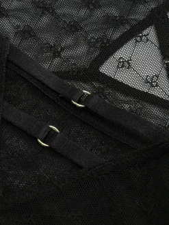 Culotte|Primark Lot De 2 Culottes Brésiliennes En Maille Monogramme Noir