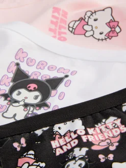 Culotte|Primark Lot De 3 Culottes échancrées Hello Kitty Rose
