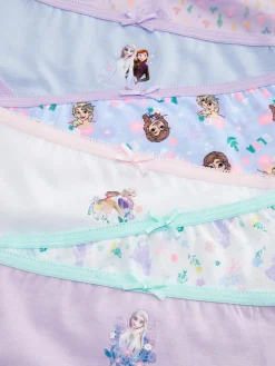 Sous-Vêtement|Primark Lot De 6 Culottes Disney La Reine Des Neiges Multicolore