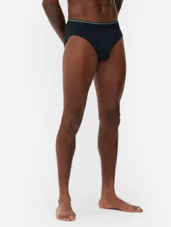 Sous-Vêtements|Primark Lot De 5 Culottes En Mélange De Coton Vert foncé