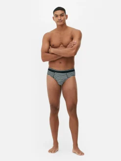 Sous-Vêtements|Primark Lot De 5 Culottes En Mélange De Coton Gris