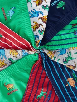Sous-Vêtement|Primark Lot De 10 Culottes Graphiques à Motifs Dinosaures Multicolore