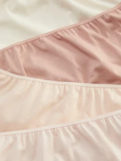 Culotte|Primark Lot De 4 Culottes Hautes Pour Tous Les Jours Rose clair