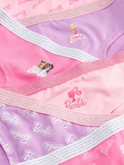 Sous-Vêtement|Primark Lot De 6 Culottes Hipster Barbie Rose