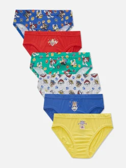 Sous-Vêtement|Primark Lot De 6 Culottes PAW Patrol Multicolore