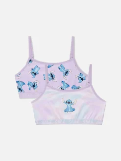 Sous-Vêtement|Primark Lot De 2 Débardeurs Courts Disney Lilo & Stitch Multicolore