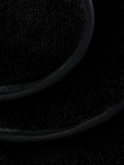 Accessoires De Soins|Primark Lot De 3 Disques Exfoliants De Tailles Différentes Noir