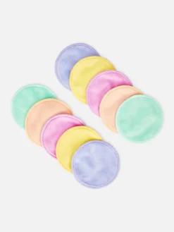 Accessoires De Soins|Primark Lot De 10 Disques Nettoyants Réutilisables Multicolore