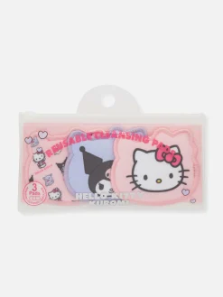 Accessoires De Soins|Primark Lot De 3 Disques Nettoyants Réutilisables Hello Kitty Multicolore