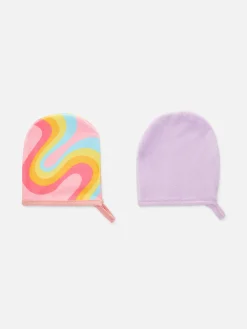 Accessoires De Soins|Primark Lot De 2 Gants De Nettoyage Réutilisables PS... Multicolore