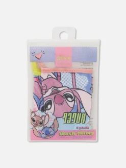 Accessoires De Soins|Primark Lot De 2 Gants De Toilette Disney Lilo & Stitch Multicolore