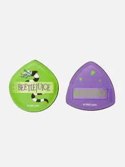 Maquillage D'Halloween|Beetlejuice|Primark Lot De 2 Houpettes De Maquillage Beetlejuice Multicolore