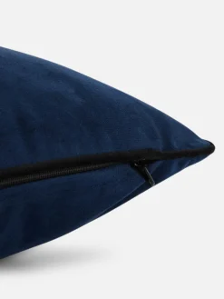 Coussins Et Housses De Coussins|Primark Lot De 2 Housses De Coussin En Velours Bleu marine