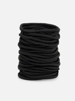 Accessoires Cheveux|Primark Lot De 60 élastiques à Cheveux Noir