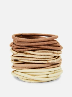 Accessoires Cheveux|Primark Lot De 60 élastiques à Cheveux Jaune