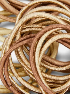 Accessoires Cheveux|Primark Lot De 60 élastiques à Cheveux Jaune