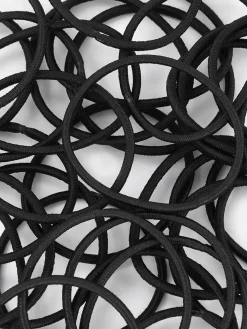 Accessoires Cheveux|Primark Lot De 60 élastiques Fins à Cheveux Noir