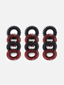 Accessoires Cheveux|Primark Lot De 12 élastiques Pour Cheveux En Spirale Multicolore