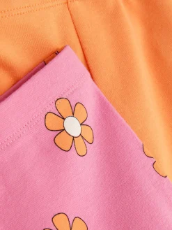 Pantalons Et Leggings|Primark Lot De 2 Leggings à Motifs Variés Rose