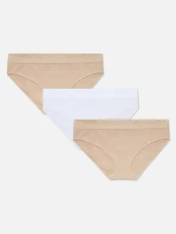 Culotte|Primark Lot De 3 Mini Culottes Taupe