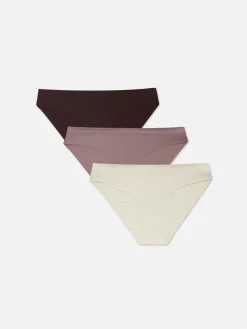 Culotte|Primark Lot De 3 Mini Culottes Invisibles Naturel