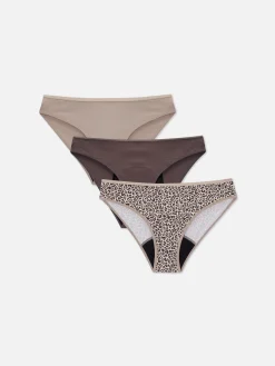 Culotte|Primark Lot De 3 Mini Culottes Menstruelles Variées Figue