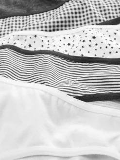 Culotte|Primark Lot De 5 Mini Culottes Quotidiennes Gris