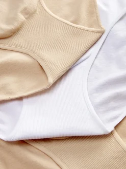 Culotte|Primark Lot De 3 Mini Culottes Sans Couture Taupe