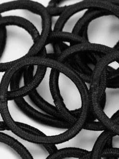 Accessoires Cheveux|Primark Lot De 60 Mini élastiques Cheveux Noir