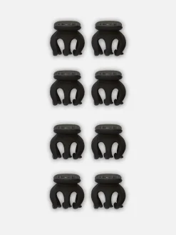 Accessoires Cheveux|Primark Lot De 8 Mini Pinces à Cheveux Noir