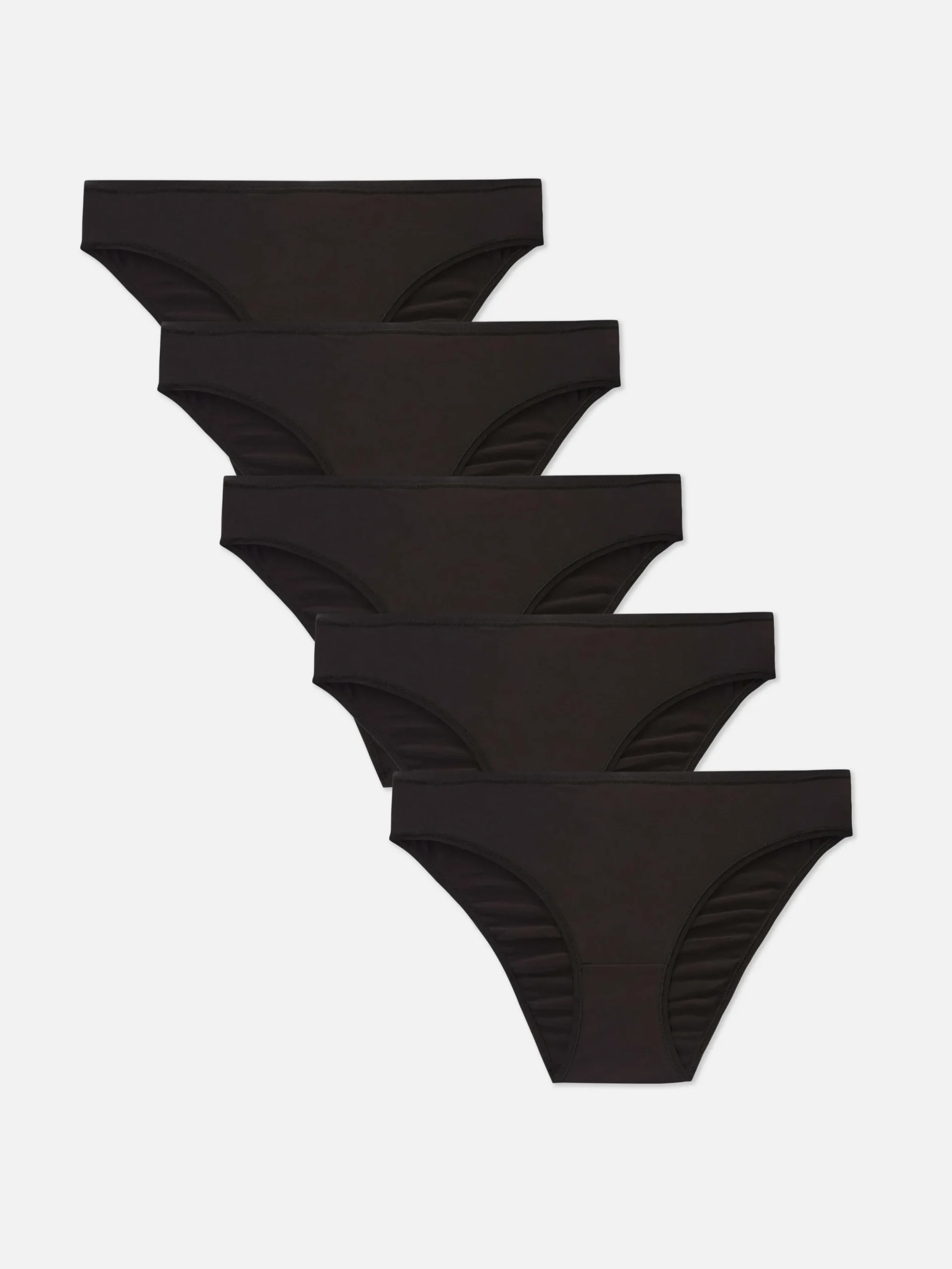 Culotte|Primark Lot De 5 Mini-culottes Classiques Noir