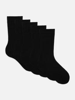 Chaussettes|Primark Lot De 5 Paires De Chaussettes économiques Noir