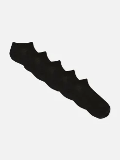 Chaussettes|Vêtements De Sport|Primark Lot De 5 Paires De Chaussettes Pour Baskets Noir