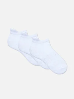 Chaussettes|Primark Lot De 3 Paires De Chaussettes à Voûte Plantaire Rembourrée Blanc