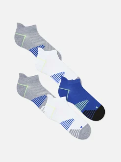 Chaussettes|Vêtements De Sport|Primark Lot De 5 Paires De Chaussettes De Sport à Rayures Blanc