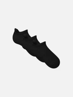 Chaussettes|Primark Lot De 3 Paires De Chaussettes à Voûte Plantaire Rembourrée Noir